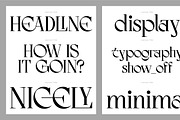 AO Mireille - Display Typeface, a Font by OwunStudio (Thumbnail 7 of 15)
