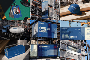 Construction Site Mockup, a Mockup by Vitora Mockup