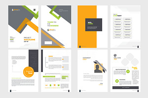 Project Magazine Template