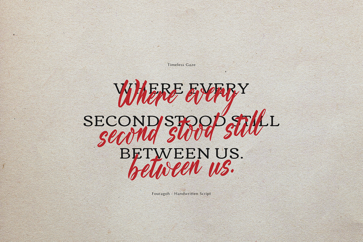 Fouragoh | Handwritten Script, a Font by gracetype_studio (Photo 8 of 12)