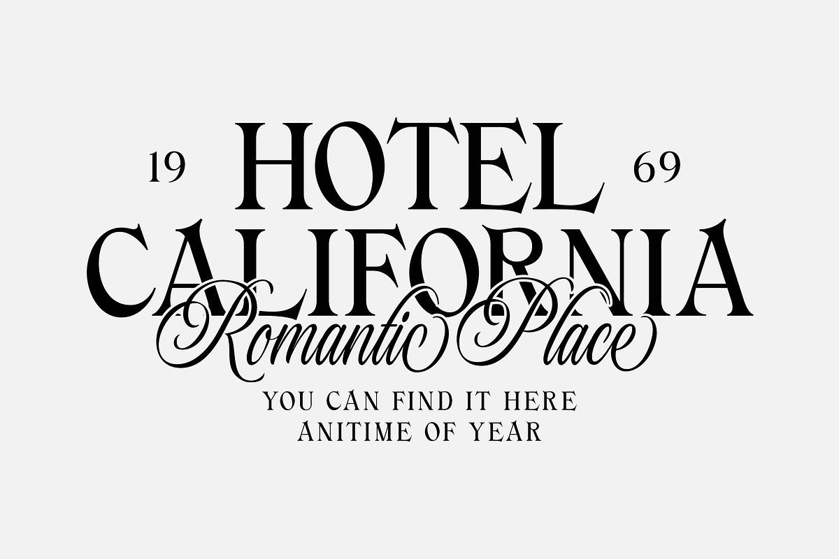Malibu Sunday - Elegant Stylish font, a Serif Font by Blankids Studio (Photo 3 of 12)