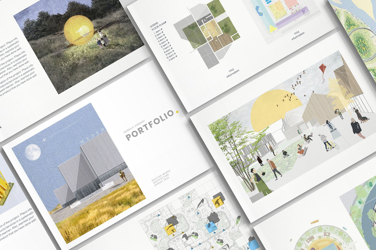 Architecture Portfolio Template, a Marketing Template by Templits (Photo 8 of 10)