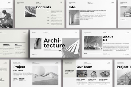 Architecture Presentation Template, a Presentation Template by E-Type