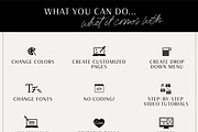 Minimal Shopify Theme, a Shopify Template by Macarons and Mimosas (Thumbnail 7 of 10)