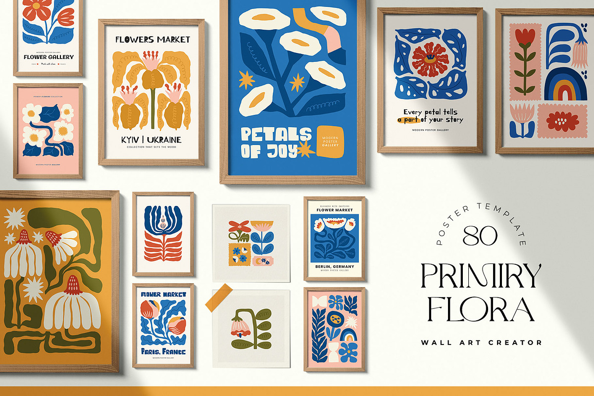Primiry Flora | Wall Art Creator, an Object Graphic by Leleka.Store (Photo 1 of 20)