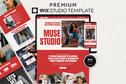 Bold Wix Studio Website Template, a Wix Template by AdvertFox (Thumbnail 1 of 10)