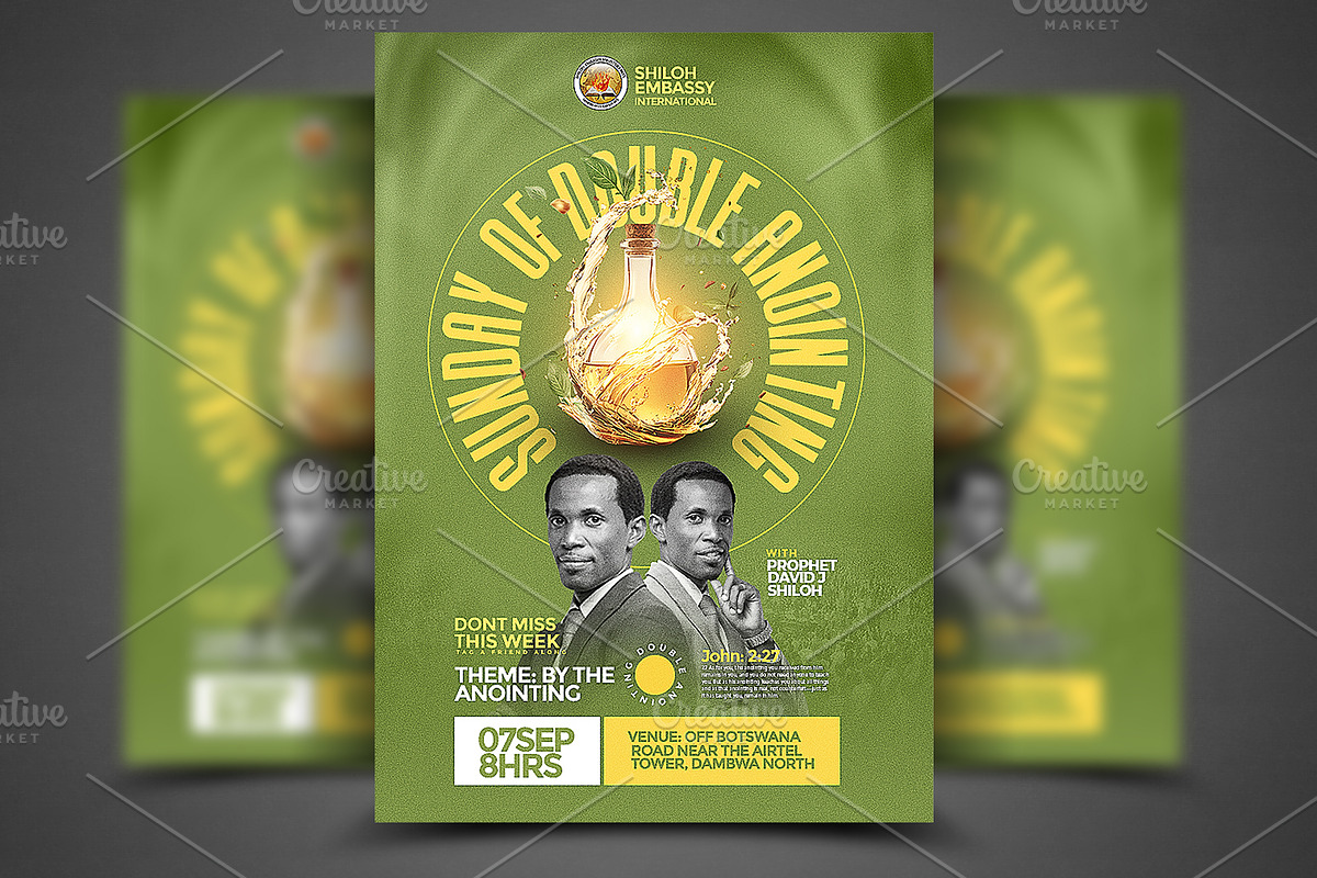 church Poster template, a Social Media Template by church flyer templates (Photo 1 of 4)