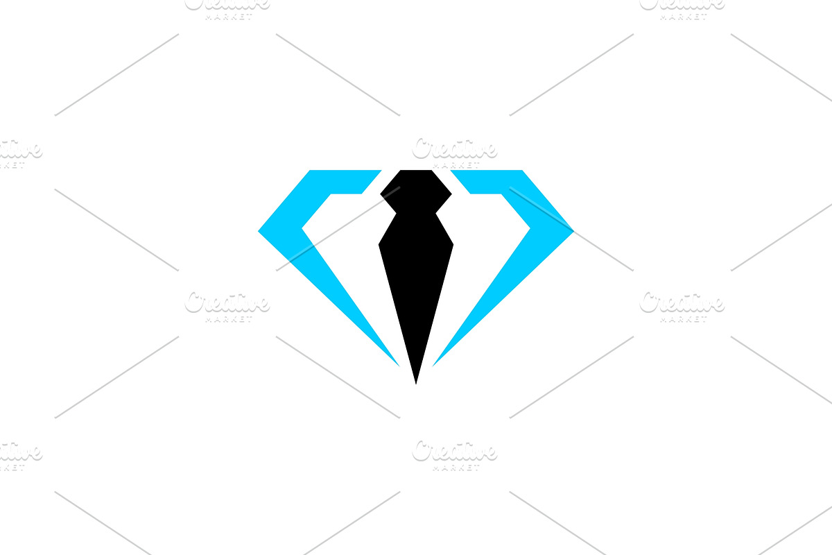 Diamond Consultant Logo Template, a Branding & Logo Template by MenkType Studio (Photo 1 of 3)