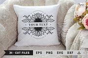Sunflower Clipart, Sunflower SVG, an Illustration by ClipartMuchLove (Thumbnail 7 of 9)