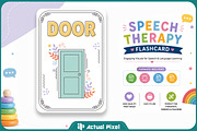 Speech Therapy Flashcard Bundle, an Education Illustration by Actual Pixel (Thumbnail 10 of 22)