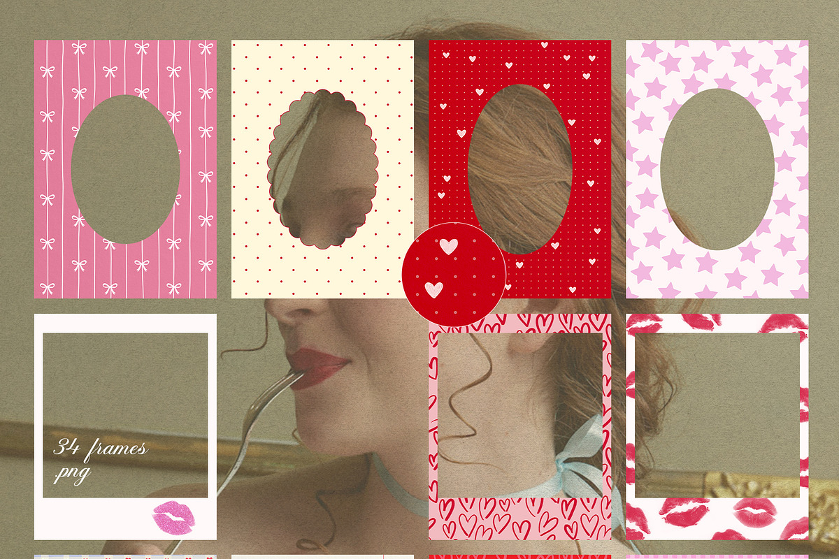 Sugarine Girly Aesthetic Design Pack, an Object Graphic by alonahaidash (Photo 8 of 15)