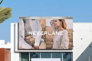 Outdoor Digital Billboard PSD Mockup