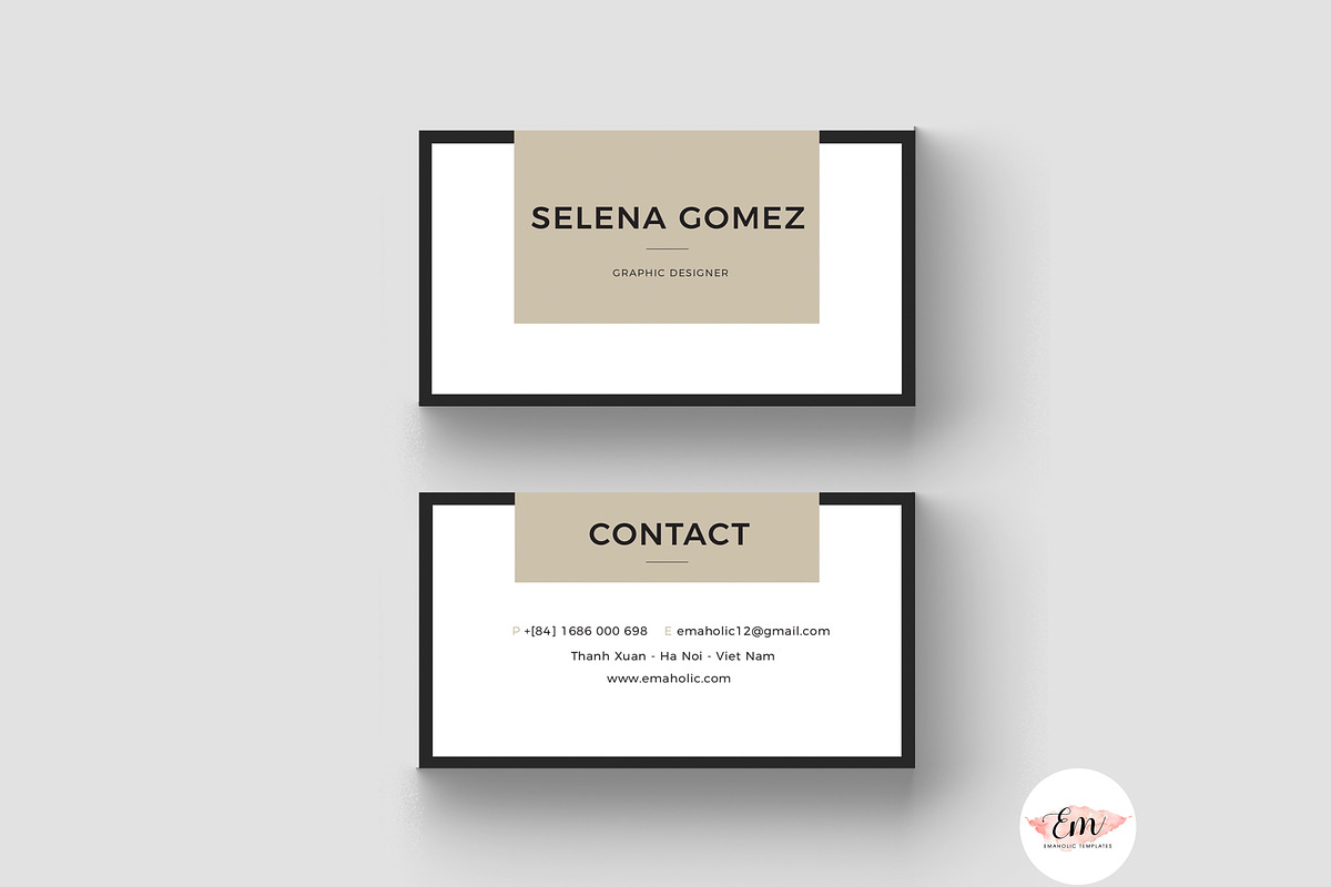 Smart Business Card Template, a Business Card Template by Emaholic Template (Photo 2 of 4)