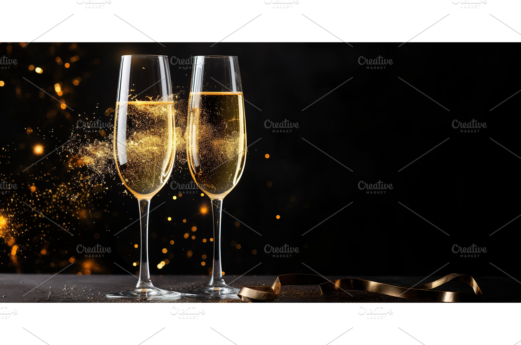 New year celebration background with, a Holiday Photo by ZinetroN