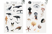 The Amazing Watercolor Bundle, an Object Illustration by Creativeqube Design (Thumbnail 41 of 75)