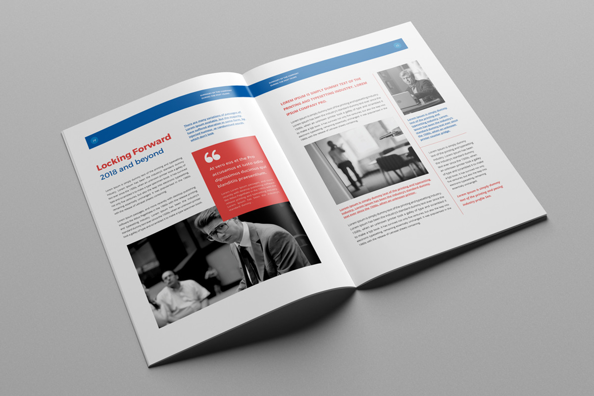 Annual Report, a Brochure Template by Pro-Gh (Photo 10 of 14)