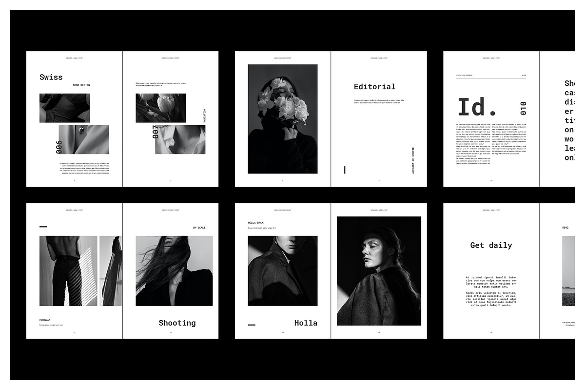 GENESIS Creative Portfolio, a Magazine Template by Arif Tri Ananta (Photo 3 of 14)