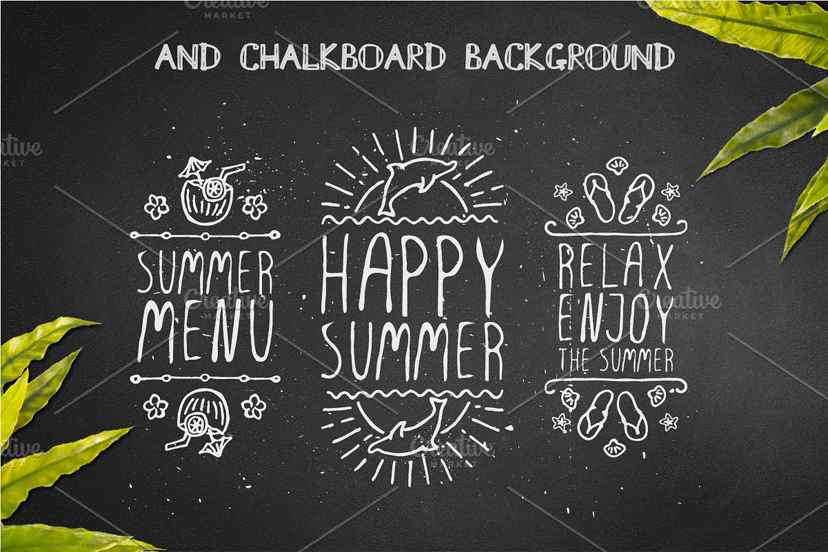 Hand-sketched summer cards, an Object Graphic by AV Design (Photo 4 of 5)