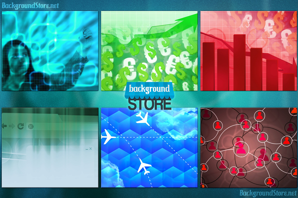 Business Backgrounds Bundle preview 5