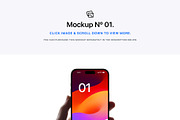 15 Phone 15 Pro In Hand Mockups, an iPhone Mockup by Asylab (Thumbnail 11 of 26)