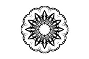 Elegant Mandala Line Art Collection, a Decorative Illustration by NJ Himel (Thumbnail 18 of 101)