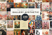Modern Boho Eclectic Prints, a Background Graphic by Laras Wonderland (Thumbnail 1 of 9)
