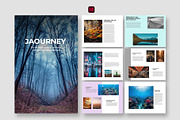 Journey magazine, editorial design, a Flyer Template by Shajib Shikder (Thumbnail 1 of 10)