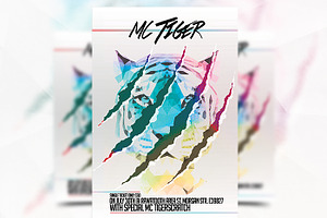 MC Tiger - Flyer Template