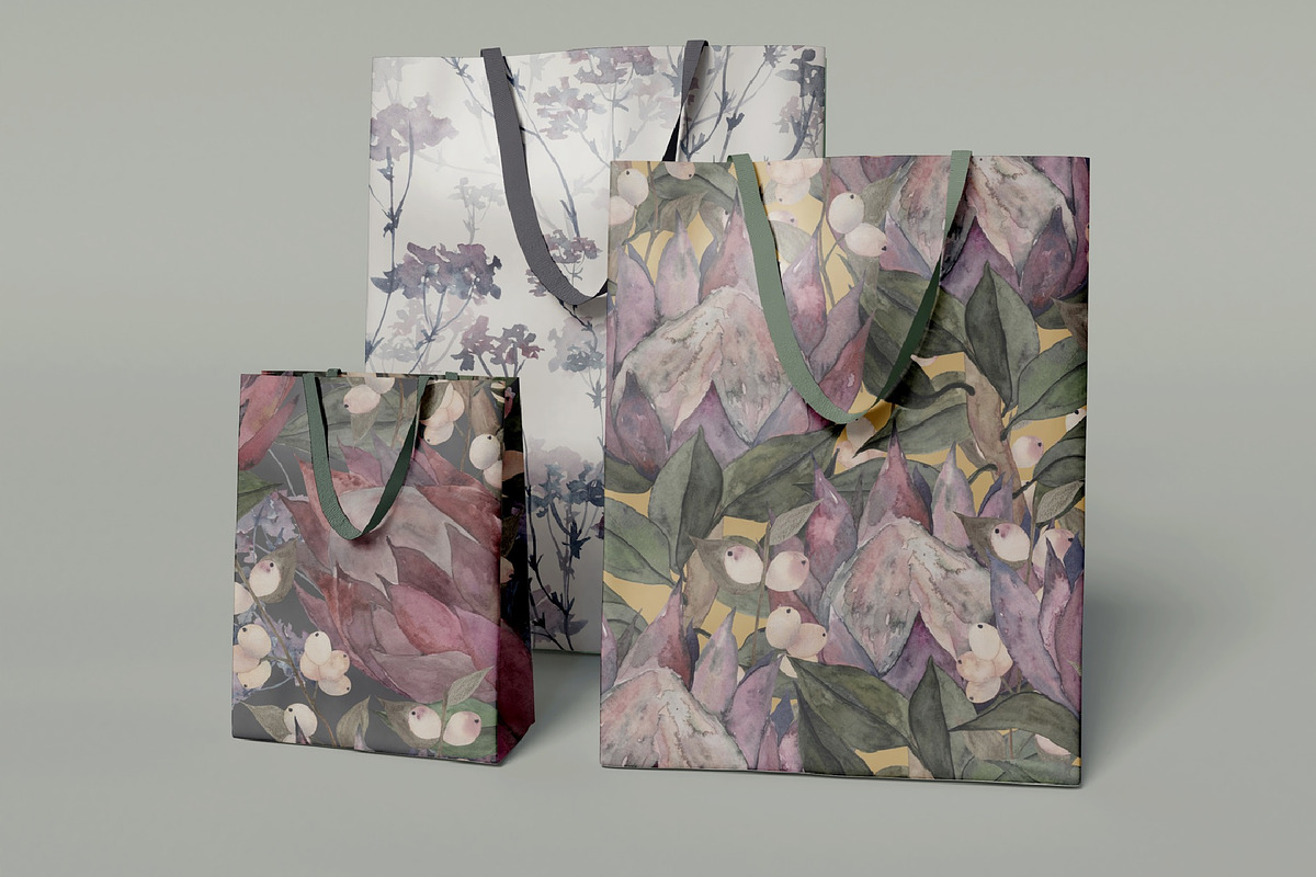 Patterns PROTEA, an Illustration by PASHKOVA (Photo 5 of 19)
