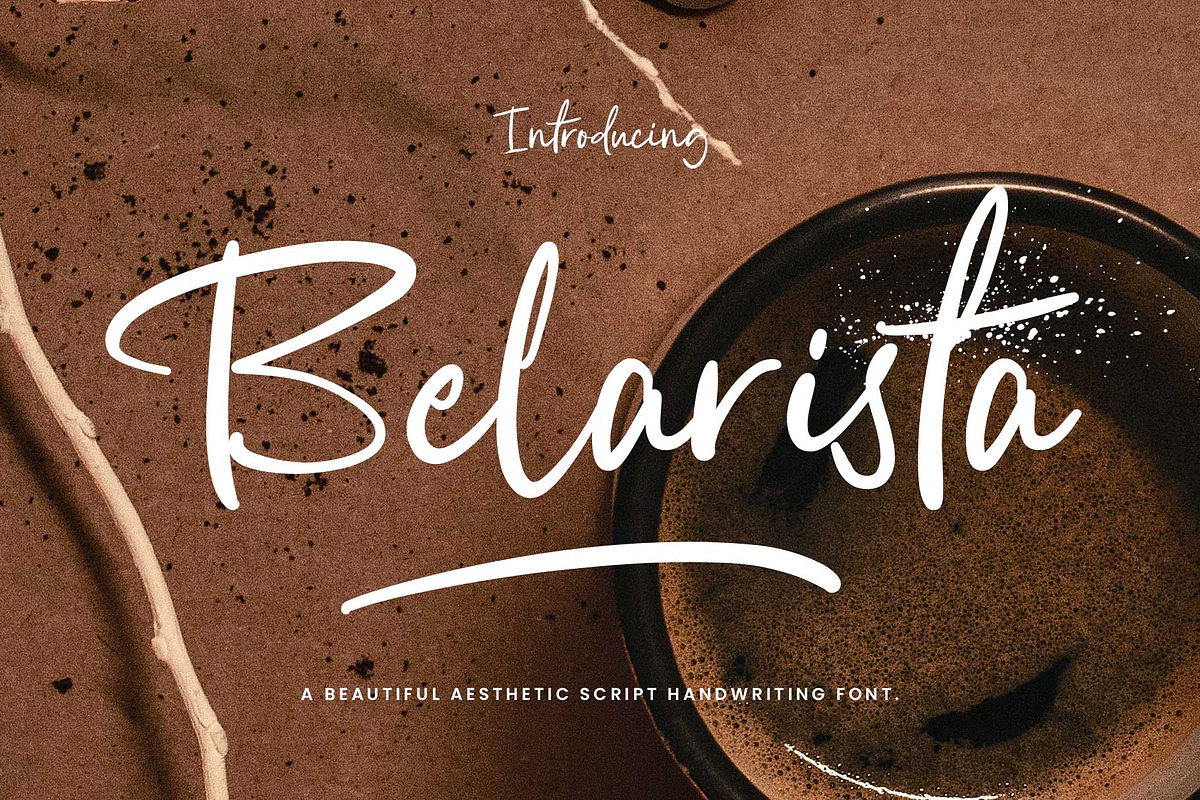 Casual Handwriting Font - Belarista, a Font by Novitype (Photo 1 of 12)