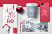 CHRISTMAS font ❆ clipart ❆ patterns, a Symbol Font by MaljukArt (Thumbnail 4 of 11)