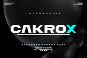 Cakrox Font, a Sans Serif Font by agusariyadi (Thumbnail 1 of 5)