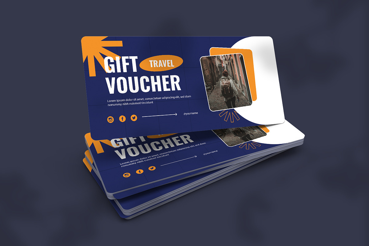 Travel - Gift Voucher, a Print Template by VUNIRA (Photo 3 of 3)