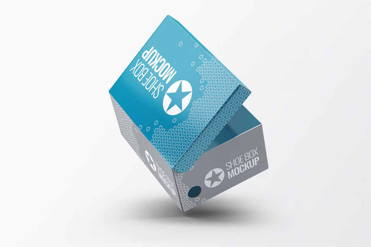 Shoe Boxes Mock-Up Bundle, a Packaging Mockup by DesignRushMarket (Photo 8 of 14)