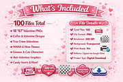 Valentine PNG Bundle – 100 Designs, an Object Graphic by MIRoots Design Studio (Thumbnail 5 of 6)