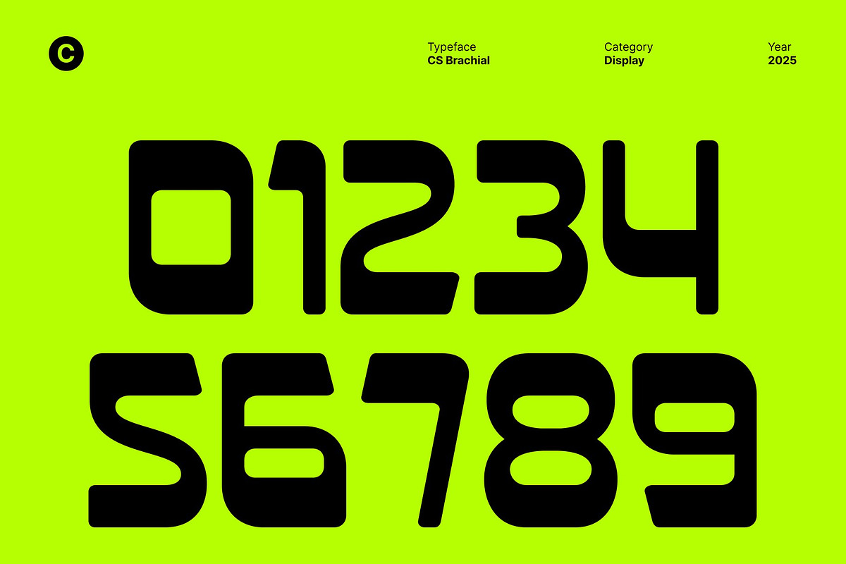 CS Brachial – Modern Futuristic Font, a Sans Serif Font by Craft Supply Co. (Photo 5 of 8)