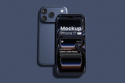 iPhone 17 Pro Mockup Bundle Set, an iPhone Mockup by Rielismee (Thumbnail 5 of 5)