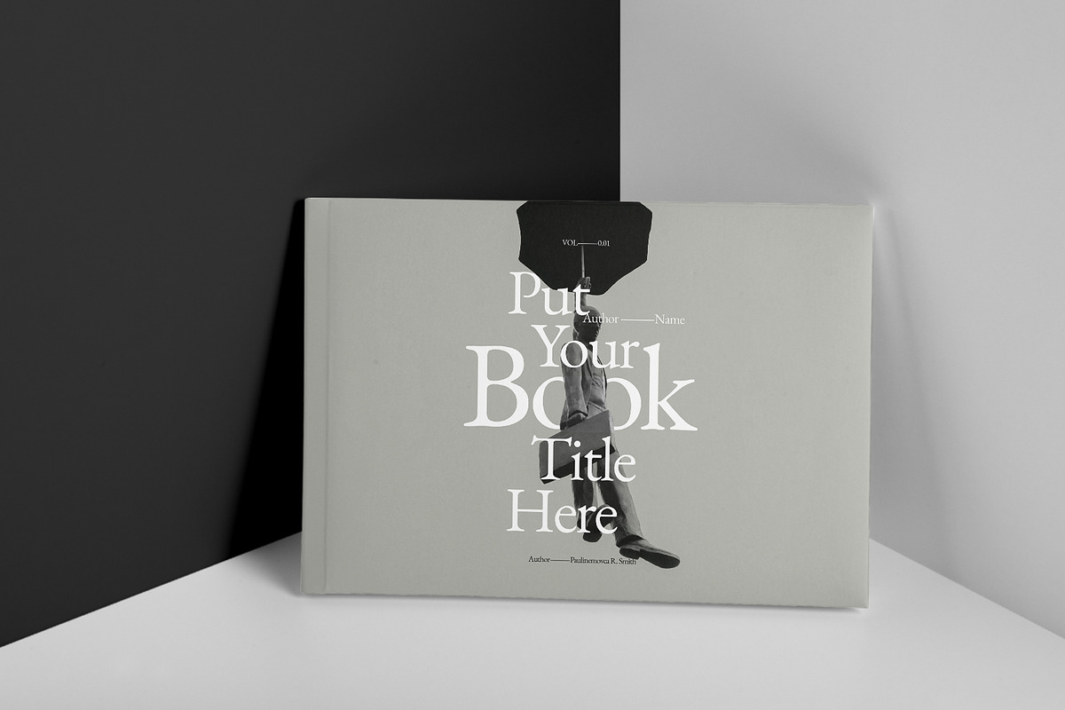 Book Title Layout Design Landscape, a Brochure Template by DesignCrest (Photo 3 of 22)