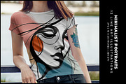 Minimalist Portraits, a Decorative Illustration by Digital Art Creations (Thumbnail 8 of 8)