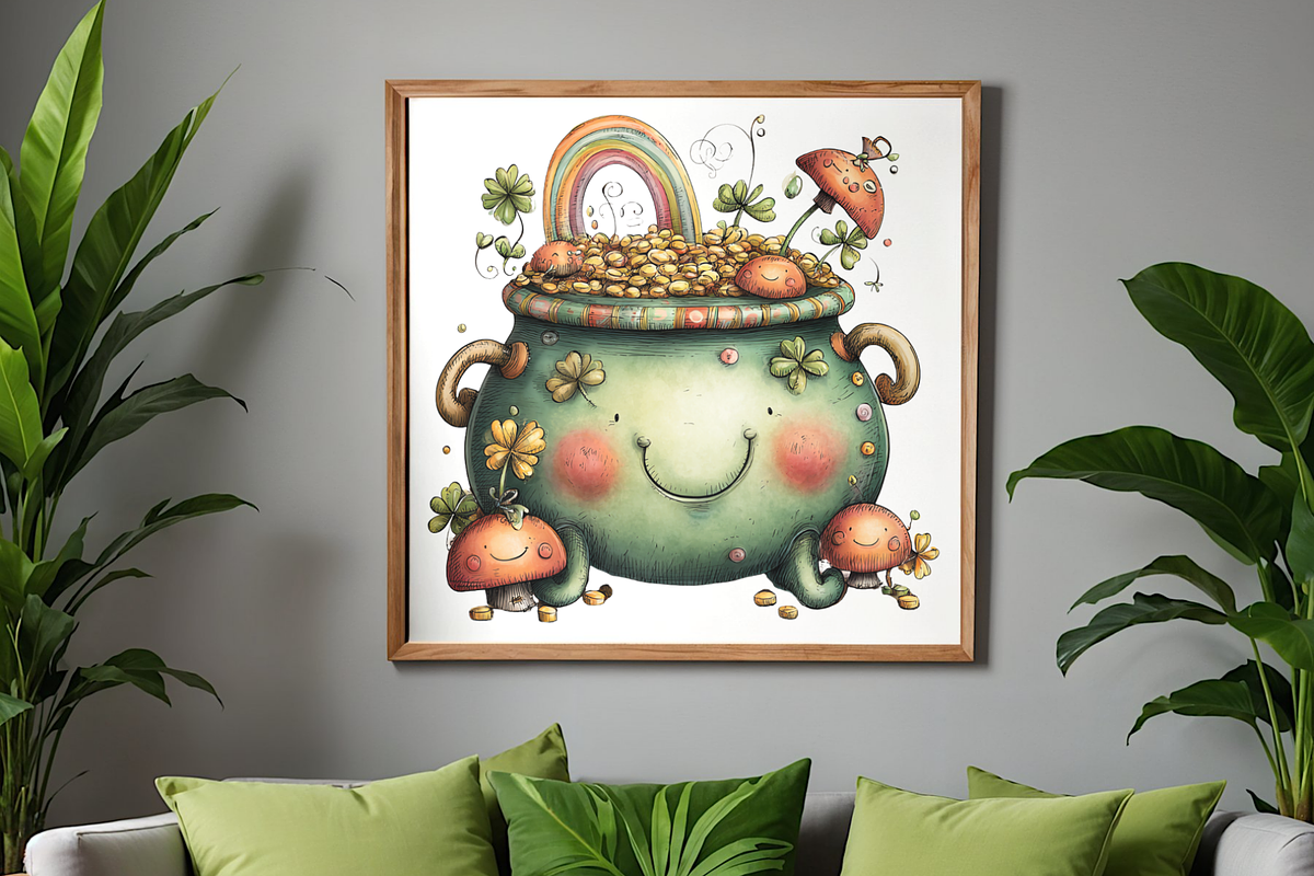 Whimsical St Patrick Day Elements, a Seasonal Illustration by GiraffeCreative (Photo 15 of 19)