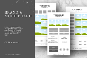 Brand Board Template/Mood Board