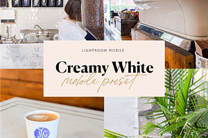 Creamy White Mobile Lightroom Preset