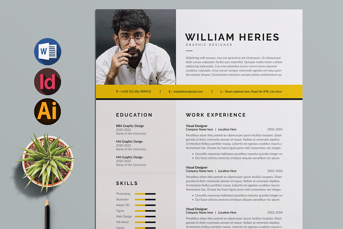 Resume / CV Template | Word