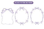 Lavender Quinceanera Clipart Set, an Illustration by TatiMockup (Thumbnail 5 of 6)