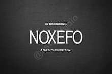 Noxefo - Modern Elegant Serif Typefa