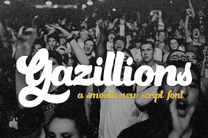 Gazillions Script Font Duo