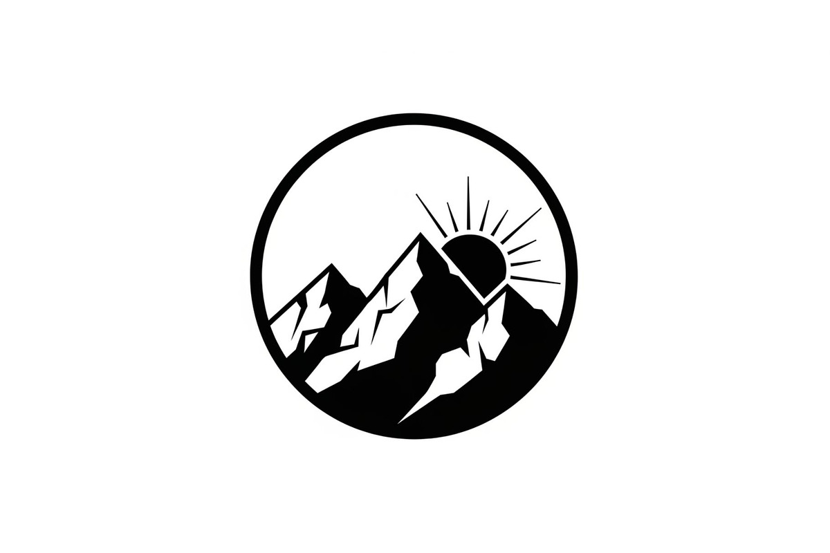 Mountain Sunrise Circle Bundle, an Illustration by Designs_River (Photo 16 of 31)