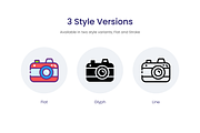 Cute Sticker Set, an Emoji Icon by Brickclay (Thumbnail 4 of 18)