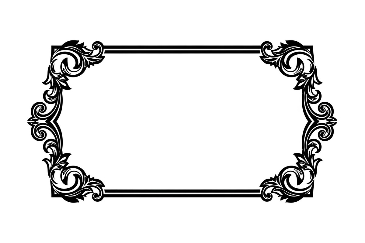 Vintage Decorative Frame Bundle, a Decorative Illustration by musafir_fashion (Photo 22 of 31)