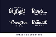 Skyoval Typeface (Intro 30% off), a Script Font by ianmikraz (Thumbnail 3 of 5)